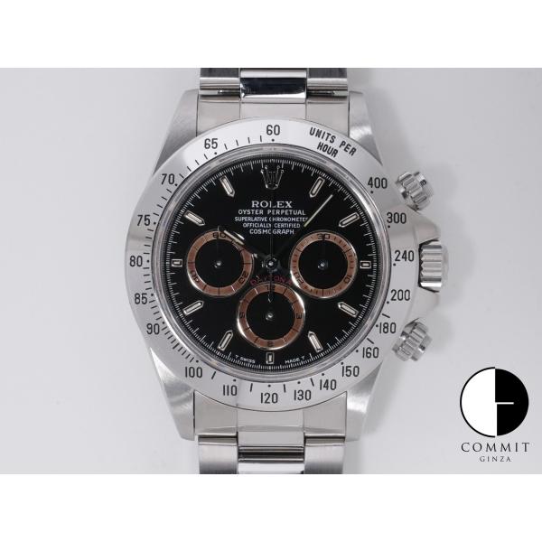 ロレックス デイトナ エルプリメロ Ref.16520 SS ブラック文字盤