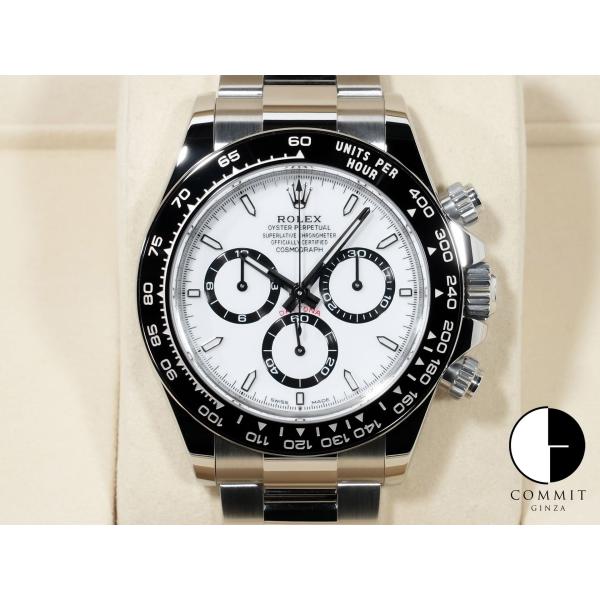 ロレックス デイトナ Ref.126500LN SS ホワイト文字盤