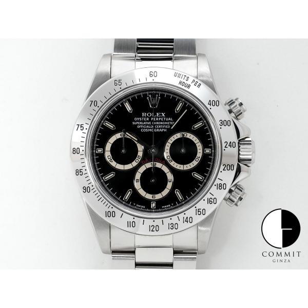 ロレックス デイトナ エルプリメロ Ref.16520 ステンレススチール ブラック文字盤