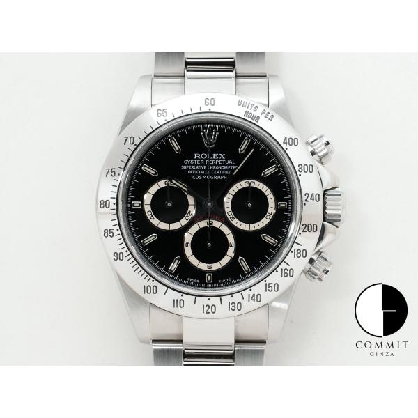 ロレックス デイトナ エルプリメロ Ref.16520 SS ブラック文字盤