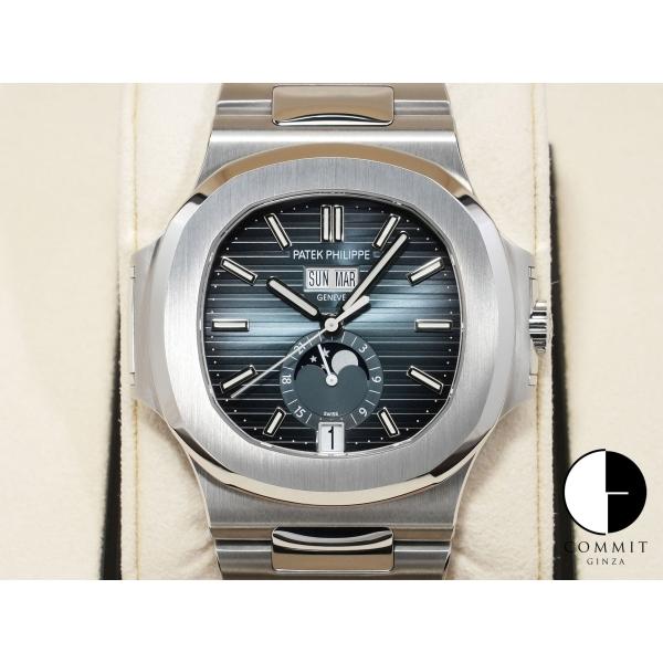 パテックフィリップ ノーチラス アニュアルカレンダー ムーンフェイズ Ref.5726/1A-014...