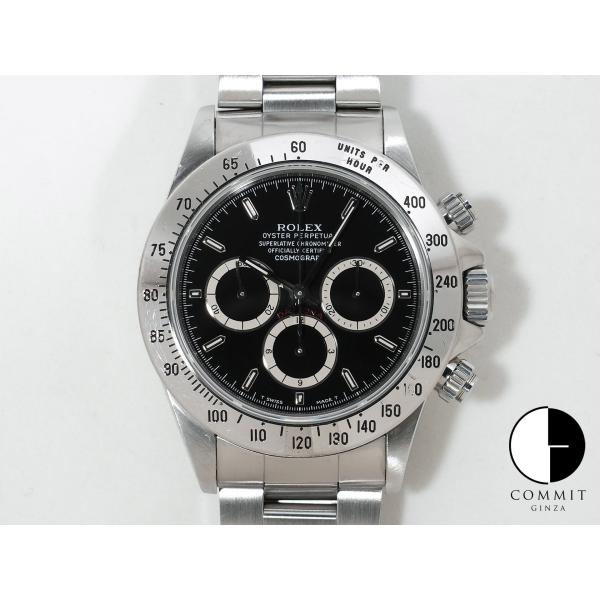 ロレックス デイトナ エルプリメロ Ref.16520 SS ブラック文字盤