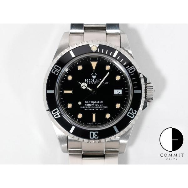 ロレックス シードゥエラー Ref.16600 ステンレススチール ブラック文字盤