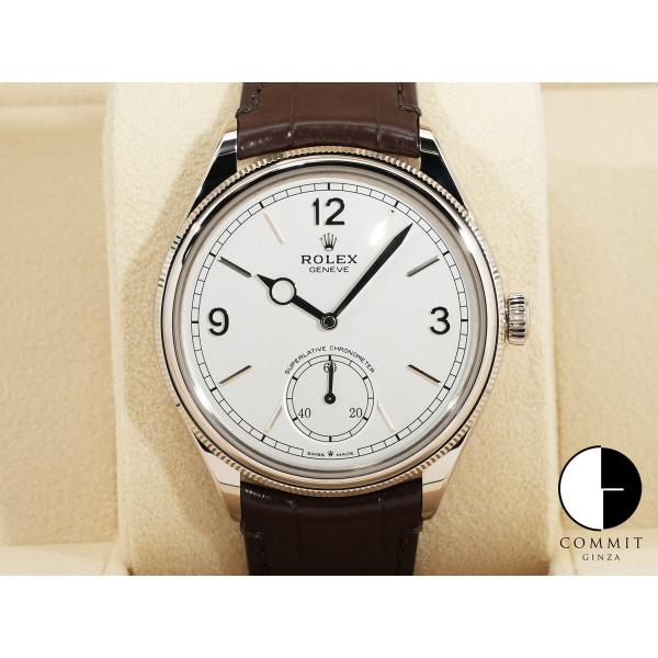 ロレックス 1908 Ref.52509 18KWG シルバー文字盤