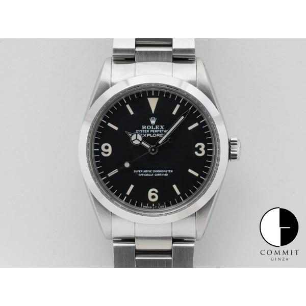 ロレックス エクスプローラーI Ref.1016 ステンレススチール ブラック文字盤