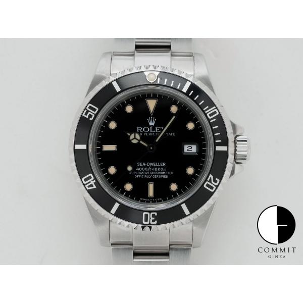 ロレックス シードゥエラー Ref.16600 SS ブラック文字盤