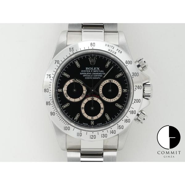 ロレックス デイトナ エルプリメロ Ref.16520 ステンレススチール ブラック文字盤