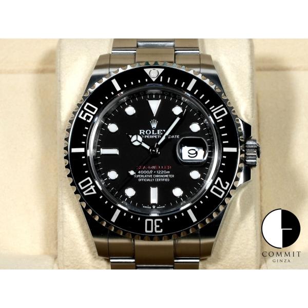ロレックス シードゥエラー Ref.126600 SS ブラック文字盤