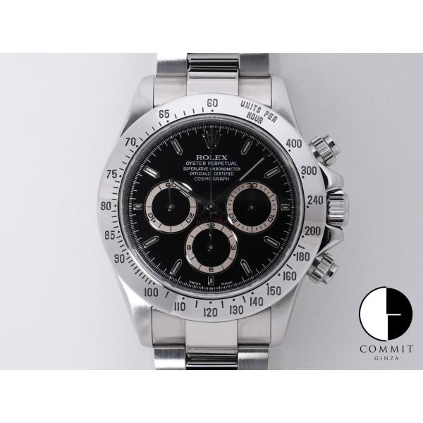 ロレックス デイトナ エルプリメロ Ref.16520 SS ブラック文字盤