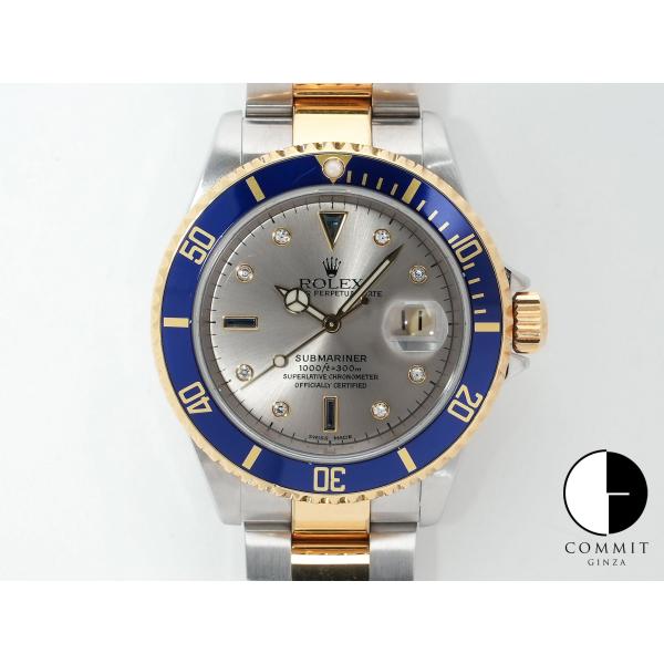 ロレックス サブマリーナー デイト Ref.16613SG ステンレススチール/イエローゴールド グ...