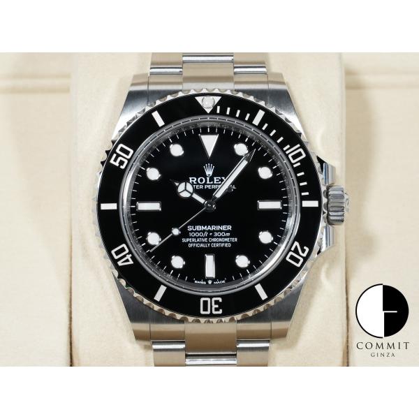 ロレックス サブマリーナー ノンデイト Ref.124060 ステンレススチール ブラック文字盤