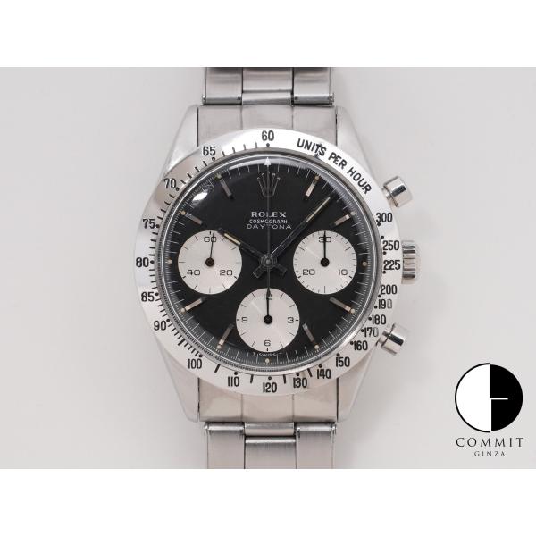ロレックス デイトナ Ref.6239 SS ブラック文字盤