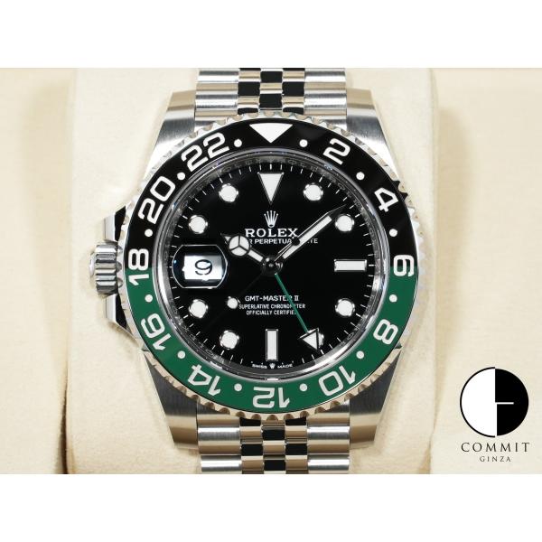ロレックス GMTマスターII Ref.126720VTNR ステンレススチール ブラック文字盤 ジ...