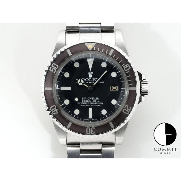 ロレックス シードゥエラー Ref.1665 ステンレススチール ブラック文字盤