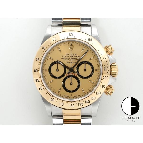 ロレックス デイトナ エルプリメロ Ref.16523 ステンレススチール/イエローゴールド シャン...