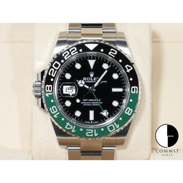 ロレックス GMTマスターII Ref.126720VTNR ステンレススチール ブラック文字盤 オ...