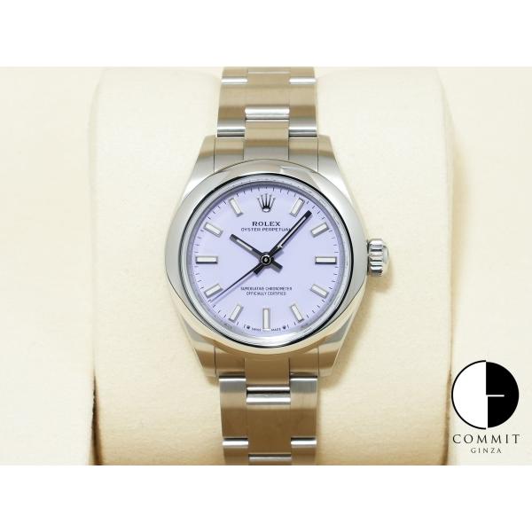 ロレックス オイスターパーペチュアル Ref.276200 ステンレススチール ラベンダー文字盤