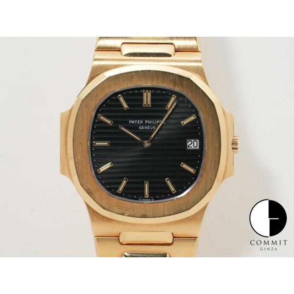 パテックフィリップ ノーチラス Ref.3700/11 18KYG ブルー文字盤