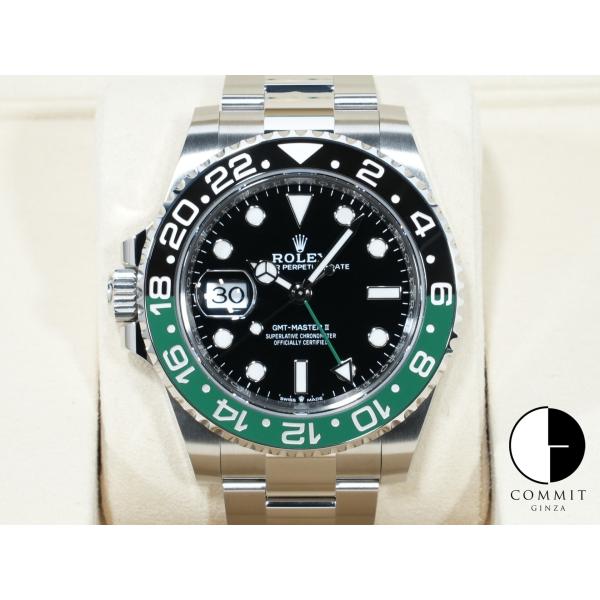 ロレックス GMTマスターII Ref.126720VTNR SS ブラック文字盤 オイスターブレス...