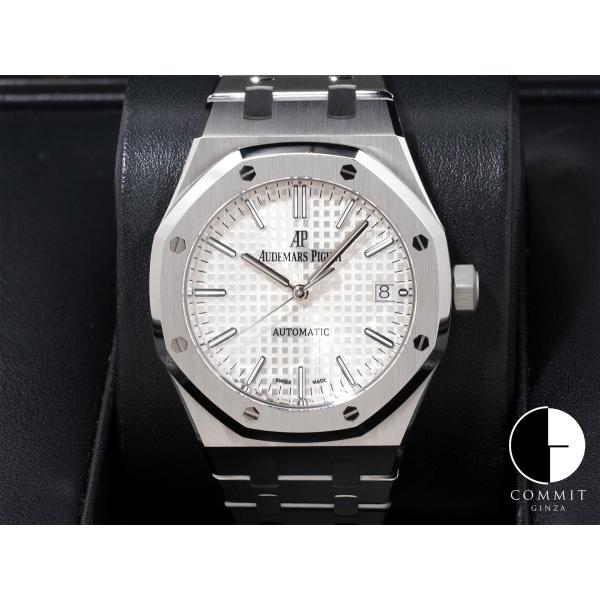 オーデマピゲ ロイヤルオーク Ref.15450ST.OO.1256ST.01 SS シルバー文字盤