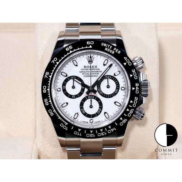 ロレックス デイトナ Ref.116500LN ステンレススチール ホワイト文字盤