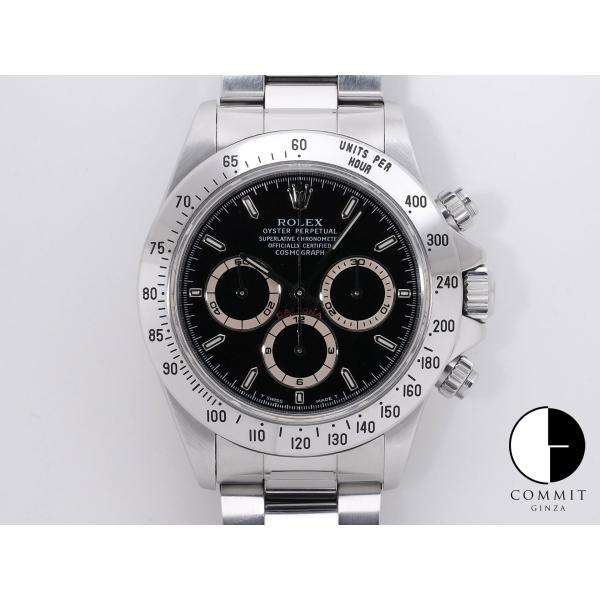 ロレックス デイトナ エルプリメロ Ref.16520 SS ブラック文字盤
