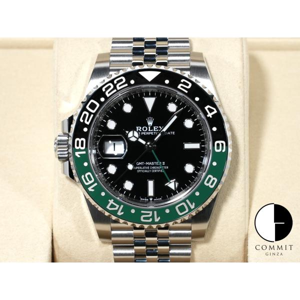 ロレックス GMTマスターII Ref.126720VTNR ステンレススチール ブラック文字盤 ジ...