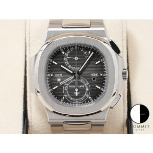 パテックフィリップ ノーチラス トラベルタイム クロノグラフ Ref.5990/1A-001 SS ブラックグラデーション文字盤｜commitginza