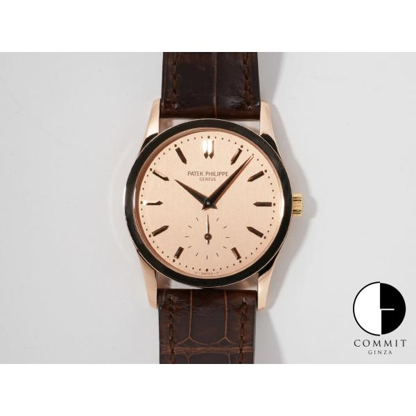 パテックフィリップ カラトラバ Ref.3796R-001 ローズゴールド ローズ文字盤
