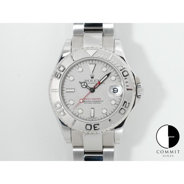 ロレックス ヨットマスター Ref.168622 ステンレススチール/プラチナ ロレジウム文字盤