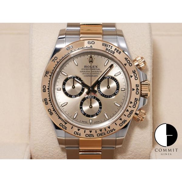 ロレックス デイトナ Ref.126503 SS/YG シャンパン文字盤