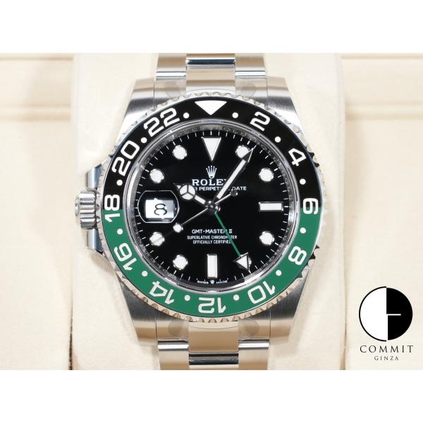 ロレックス GMTマスターII Ref.126720VTNR SS ブラック文字盤 オイスターブレス...