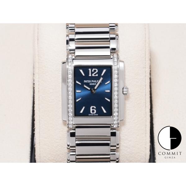 パテックフィリップ Twenty-4 Ref.4910/1200A-001 ステンレススチール ブル...
