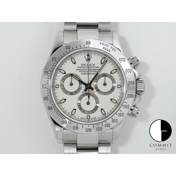 ロレックス デイトナ Ref.116520 ステンレススチール ホワイト文字盤