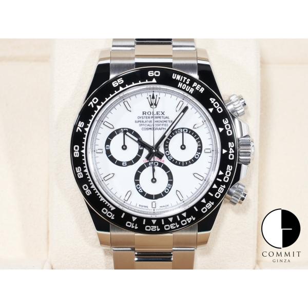 ロレックス デイトナ Ref.126500LN SS ホワイト文字盤