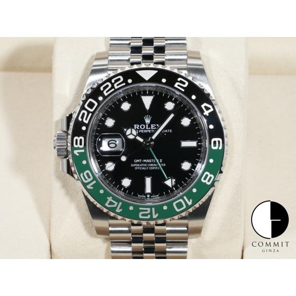 ロレックス GMTマスターII Ref.126720VTNR SS ブラック文字盤 ジュビリーブレス...