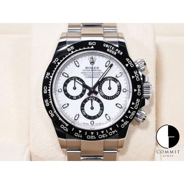ロレックス デイトナ Ref.116500LN SS ホワイト文字盤