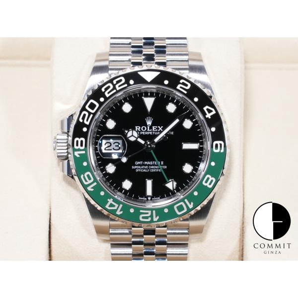 ロレックス GMTマスターII Ref.126720VTNR SS ブラック文字盤 ジュビリーブレス...