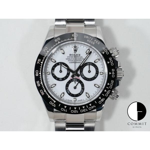 ロレックス デイトナ Ref.116500LN SS ホワイト文字盤