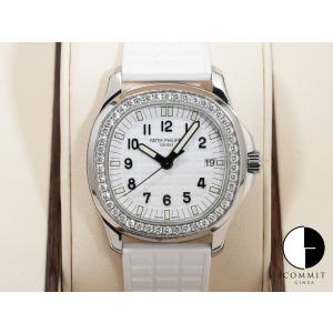 パテックフィリップ アクアノート ルーチェ Ref.5067A-011 SS ホワイト文字盤｜commitginza