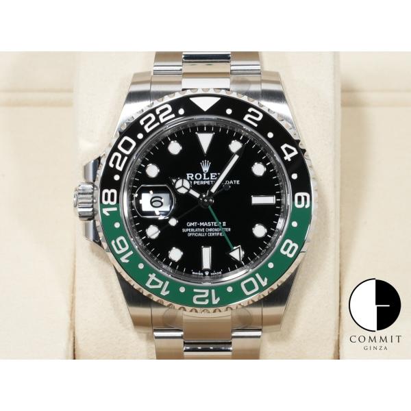 ロレックス GMTマスターII Ref.126720VTNR SS ブラック文字盤 オイスターブレス...