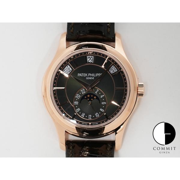 パテックフィリップ アニュアルカレンダー Ref.5205R-011 18KRG オリーブグリーン文...
