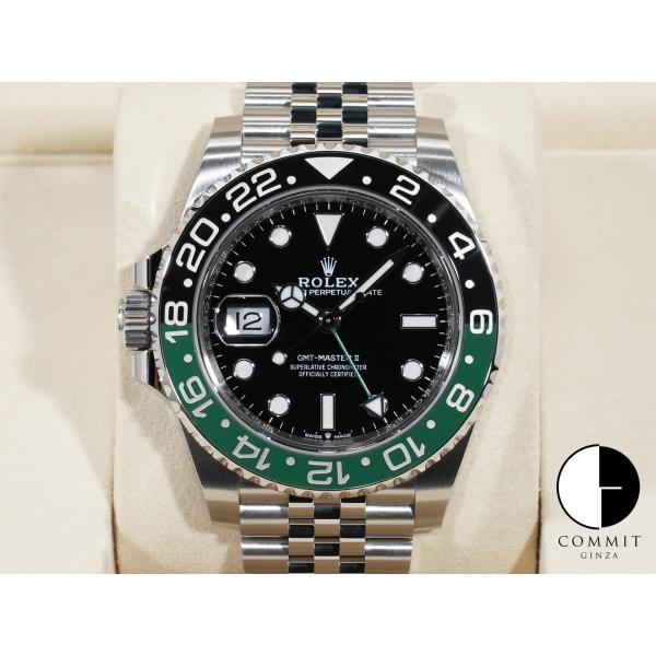 ロレックス GMTマスターII Ref.126720VTNR SS ブラック文字盤 ジュビリーブレス...