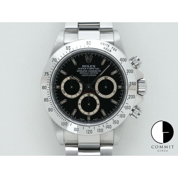 ロレックス デイトナ エルプリメロ Ref.16520 SS ブラック文字盤