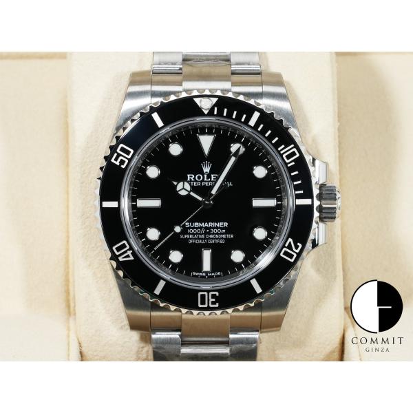 ロレックス サブマリーナー ノンデイト Ref.114060 ステンレススチール ブラック文字盤