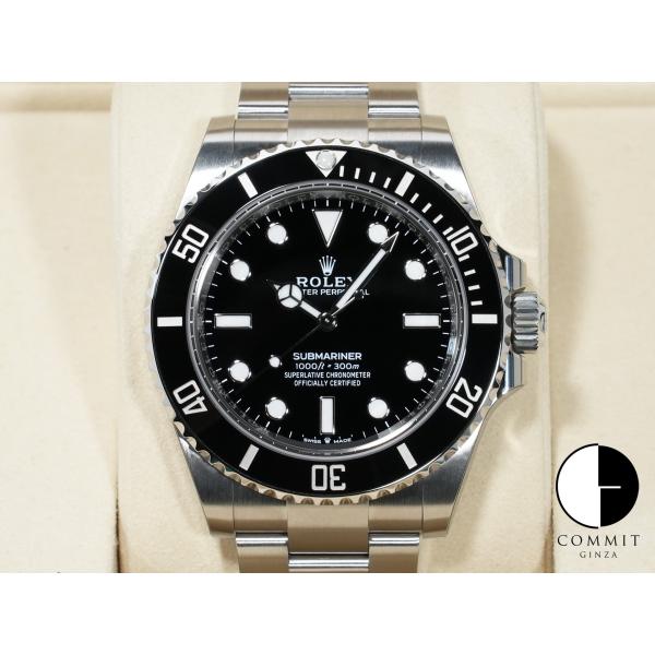 ロレックス サブマリーナー ノンデイト Ref.124060 ステンレススチール ブラック文字盤
