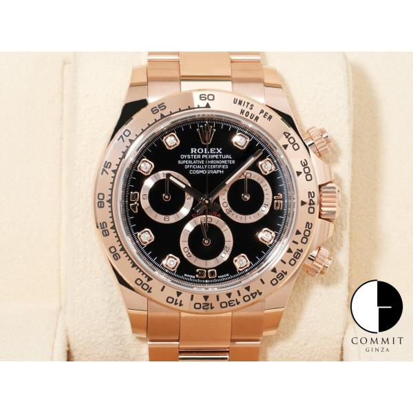 ロレックス デイトナ Ref.116505G 18KERG ブラック文字盤