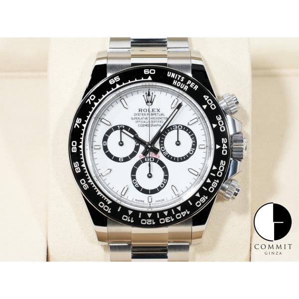 ロレックス デイトナ Ref.126500LN SS ホワイト文字盤