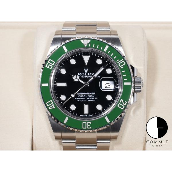 ロレックス サブマリーナー デイト Ref.126610LV SS ブラック文字盤