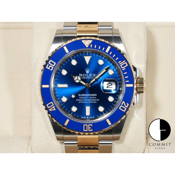 ロレックス サブマリーナー デイト Ref.126613LB ステンレススチール/イエローゴールド ...